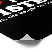 Poster I Love My Sister Yes She Bought Me This (Coin)