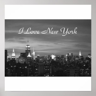 Poster I Love New York Photo Pring