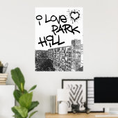 Poster I Love Park Hill (Bureau à domicile)
