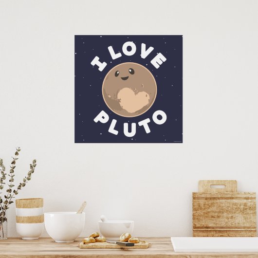 Poster I Love pluton (Cuisine)