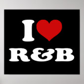 Poster I Love R&B (Devant)