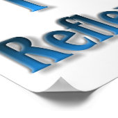 Poster I Love Reflexology (Coin)