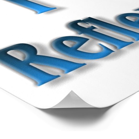 Poster I Love Reflexology (Coin)