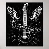 Poster I Love Rock N Roll (Devant)