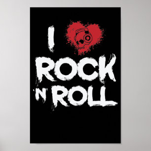 Poster I Love Rock n Roll