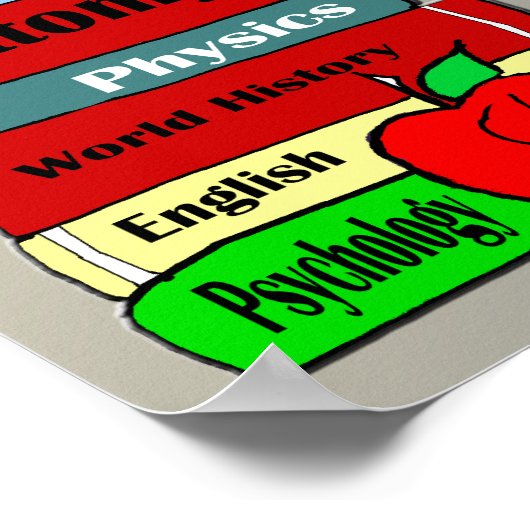 Poster I Love School (Coin)