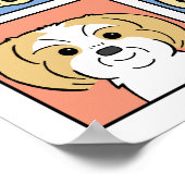 Poster I Love Shih Tzus (Coin)