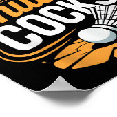 Poster I Love Shuttles Badminton (Coin)