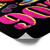 Poster I Love the 90's Clothing Retro Nineties Apparel (Coin)