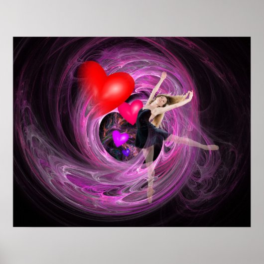 Poster I Love to dance ! (Devant)