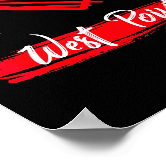 Poster I Love West Int I Heart West Int  (Coin)