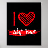Poster I Love West Int I Heart West Int  (Devant)