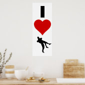 Poster I Love Wrestling (Vertical) (Cuisine)