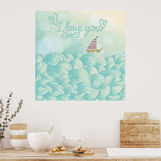 Poster I Love You (Cuisine)