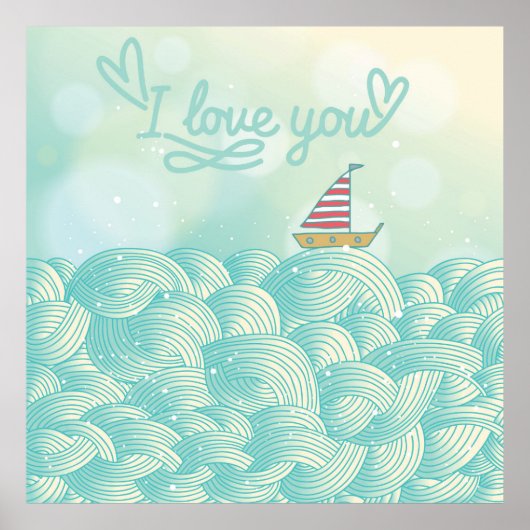 Poster I Love You (Devant)