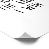 Poster I Love You More Contemporary Typography  (Coin)