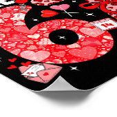 Poster I Love You More Than 67 Valentines Six Seven 67 Me (Coin)