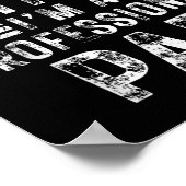 Poster I&# ; m I&# non retraité ; m A Professional Pap Fa (Coin)