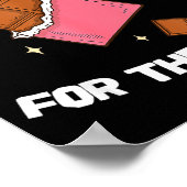 Poster I’m Just Here For The Candy Funny Chocolate Bar Lo (Coin)