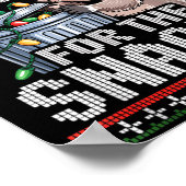 Poster I’m Just Here For The Snacks Raccoon Christmas Ugl (Coin)