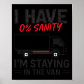 Poster I’m Staying In The Van Funny Phasmophobia Gamer Me (Devant)