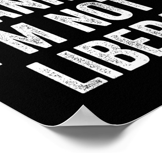 Poster I’m Thankful I’m Not A Liberal Funny Thanksgiving (Coin)