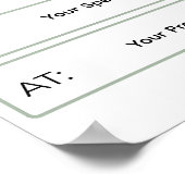 Poster I Matched Sign | Personalized Medical School (Coin)