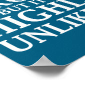 Poster I Might Be Wrong But It's Highly Unlikely Sarcasti (Coin)