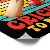 Poster I Missed Cricket To Be Here Joke  (Coin)