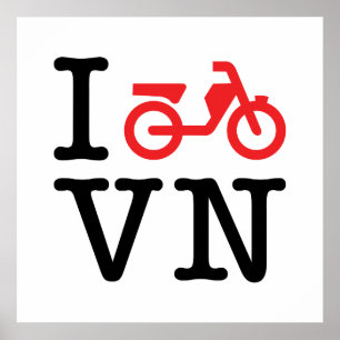 Poster I Motorbike Vietnam