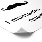 Poster I Mustache (Coin)