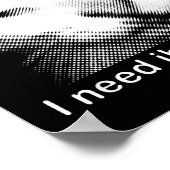 Poster I Need Ibuprofen Cat Meme Funny Silly Cat Ironic W (Coin)