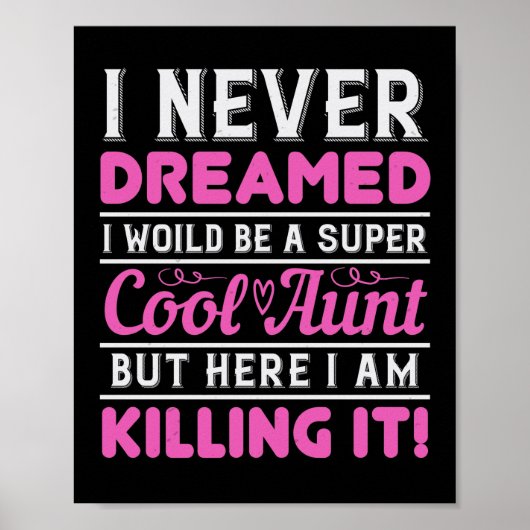 Poster I Never Dreamed (Devant)