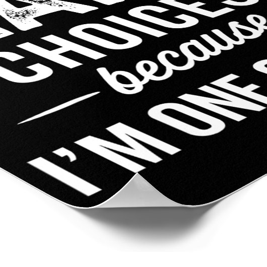 Poster I Never Question Leah’s Choices - Leah D Name  (Coin)