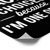 Poster I Never Question Stacey's Choices Because I'm One (Coin)