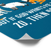 Poster I Only Wanted 10 Cats - Pets Funny Cats Quote Humo (Coin)