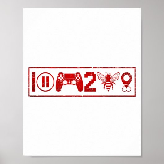 Poster I Paused My Game To Be Here Funny Gamer Boys Men V (Devant)