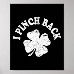 Poster I Punch Ck Drôle St Patrick's Day I Pinch Ck 1