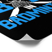 Poster I Put the Bad In Badminton (Coin)