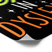 Poster I Put The Y In Dyslexia Funny Dyslexia Pride  (Coin)