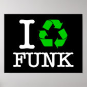 Poster I Recycle Funk (Devant)