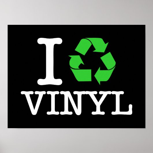 Poster I Recycle Vinyl (Devant)