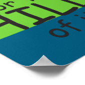 Poster I Run For The Hill Of It Funny Runner Themed (Coin)