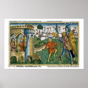 Poster I Samuel 17 1-58 David bat Goliath et rencontre S