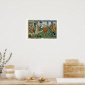 Poster I Samuel 17 1-58 David bat Goliath et rencontre S (Cuisine)