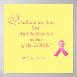 Poster I shall not die but live Mother's Day