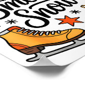 Poster I Smell Snow Cute Christmas & Winter Vibes Lov (Coin)