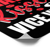 Poster I Snatation Kisses & Vice Versa Funny Adulte S (Coin)