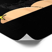 Poster I Snort Crack Skeleton Funny Skull Butt Soky Hallo (Coin)