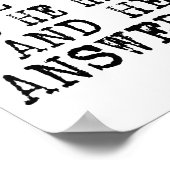 Poster I Sought The Lord And He Heard And He Answered, Ch (Coin)